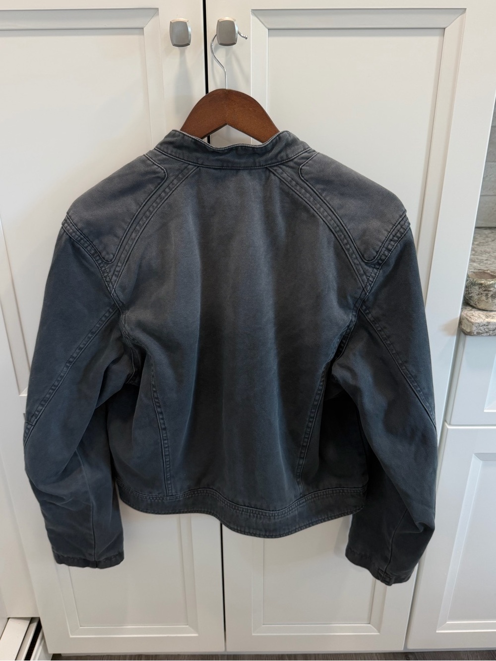 H&M gray Racer jacket - Picture 2 of 4